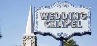 Wedding Chapel Sign